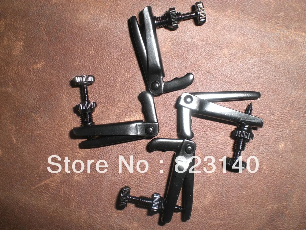 

4 PCs Full Black Violin Fine tuners 3/4-4/4 Size, Nice fine tuners
