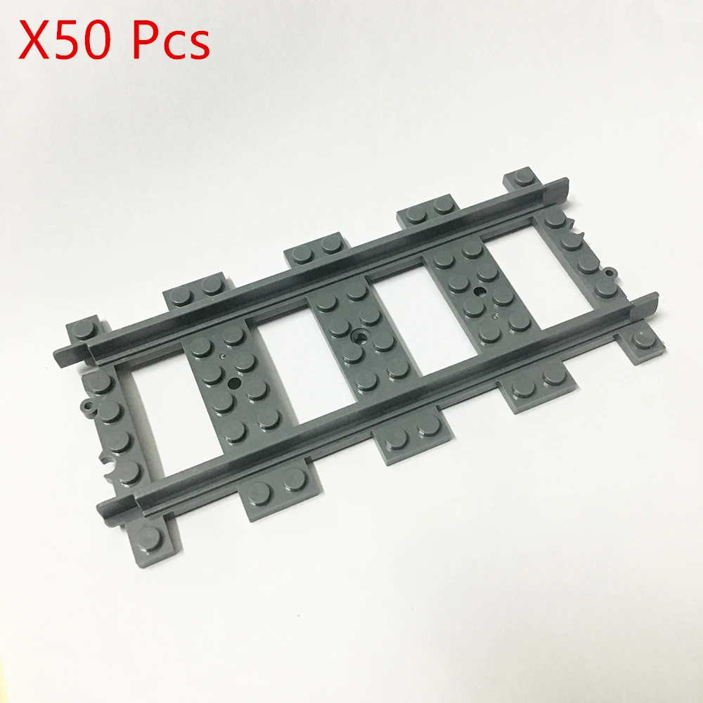 

2019 NEW (50-100 Piece) City Flexible Tracks Train Toy Accessory Kit Building Blocks Set Bricks Model Classic Kids Toys