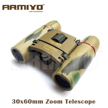 

Armiyo Tactical 30x60 Zoom Scope Binoculars rapid focusing 126m-1000m Hunting Bird Watching Telescope Camouflage