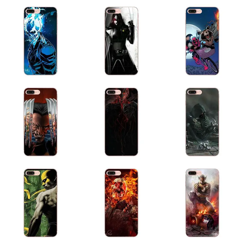 Чехол для сотового телефона Terror Wolverine Marvel huawei Honor mate 7 7A 8 9 10 20 V8 V9 V10 G Lite Play Mini Pro P