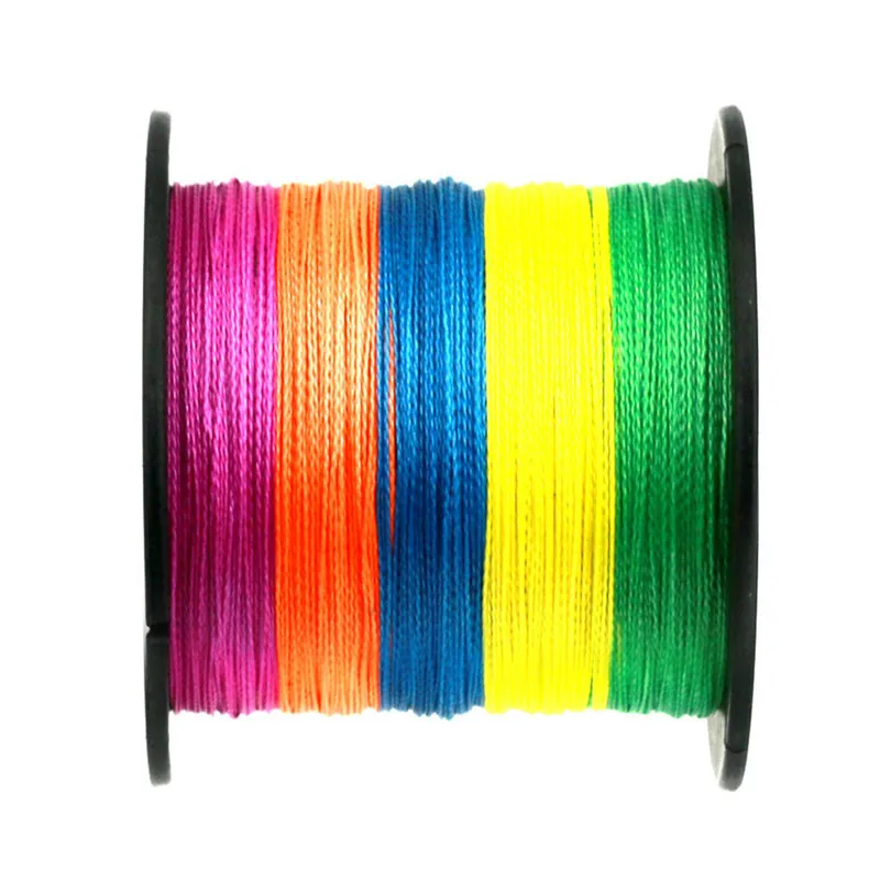 

300M PE Braided Fishing Line Super Strong Multifilament Fishing Line Floating Fishing Multicolor Fishing Accessories 4A