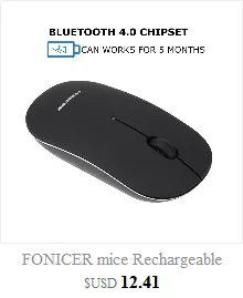 Mousnx 2,4 ГГц оптическая беспроводная мышь ультра-тонкая офисная мышь+ приемник эргономичный дизайн беспроводная мышь с батареей для ноутбука
