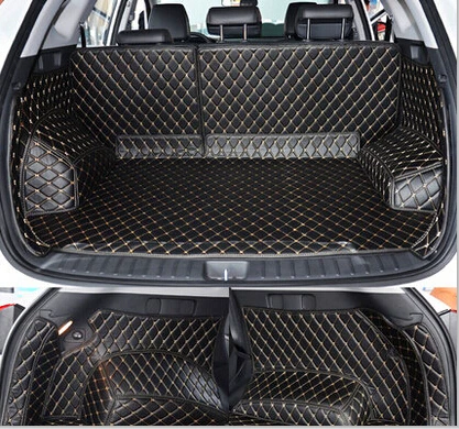High quality mats! Full set car trunk mats for Hyundai Tucson 2019
waterproof cargo liner mat boot carpets for Tucson 2018-2015