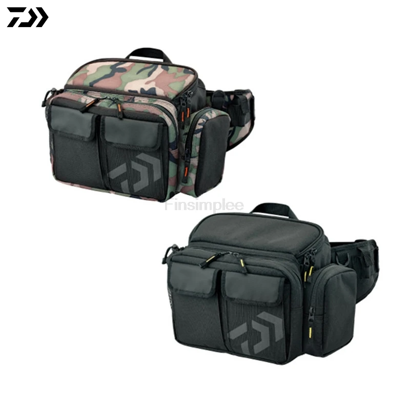 

DAIWA Smart Fishing Bag 30x19x14cm Multifunctional Outdoor Fishing Tackle Bagpack Waterproof Waist Bag Bolsa Pesca Hiking Vest