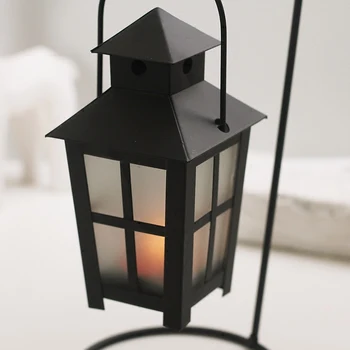 

Romance retro wedding home furnishing articles organic glass candlestick creative wedding decoration candlestick ornaments
