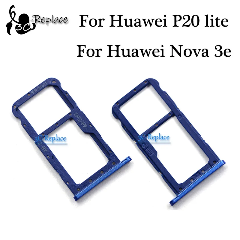 Для Huawei P20 lite ANE-L01 / Nova 3e ANE-TL00 Sim Tray Micro SD слот для карт | Мобильные телефоны и