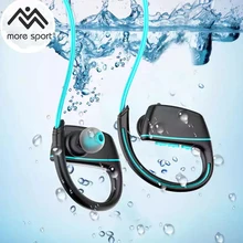 Новые кроссовки наушники водонепроницаемые bluetooth-наушники для плавания Ipx8 наушники с микрофоном стерео Бас Спорт на открытом воздухе больших занятий спортом