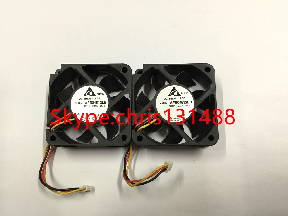 

FREE SHIPPING CAR AUDIO FAN BRUSHLESS AFB04512LB 12V DC Sensor (Tach) 0.11A 45x45x15mm FOR RNS510