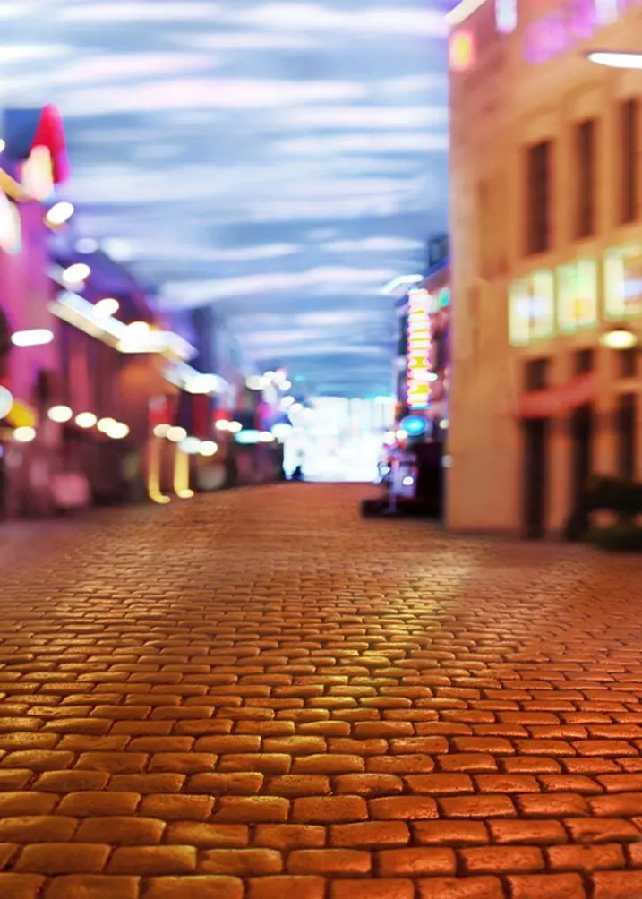

Brick Floor Street View Photography Backdrops Photo Props Studio Background 5x7ft