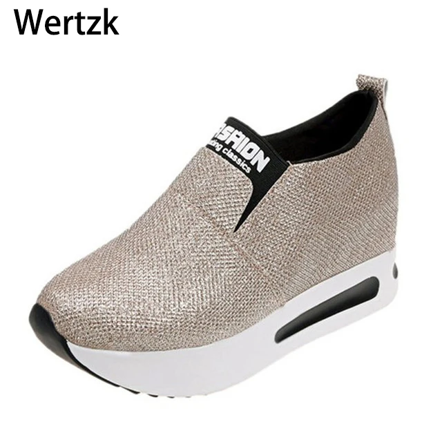 

Women Shoes Oxford Platform Women Increased Internal quality Round Toe Loafers Shoes For Women casual shoes spring autumn E104