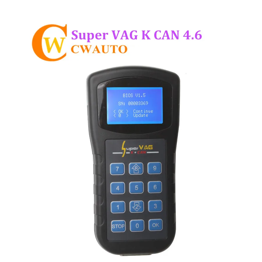 Super VAG K CAN 4 6 for V W Key Programmer and Support Odometer Correction