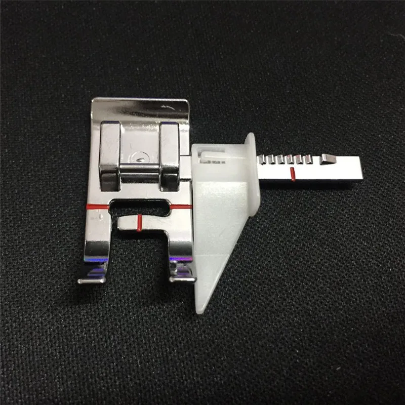 

Adjustable Guide Sewing Machine Presser Foot - Fits All Low Shank 1.8*1.4*0.37inch