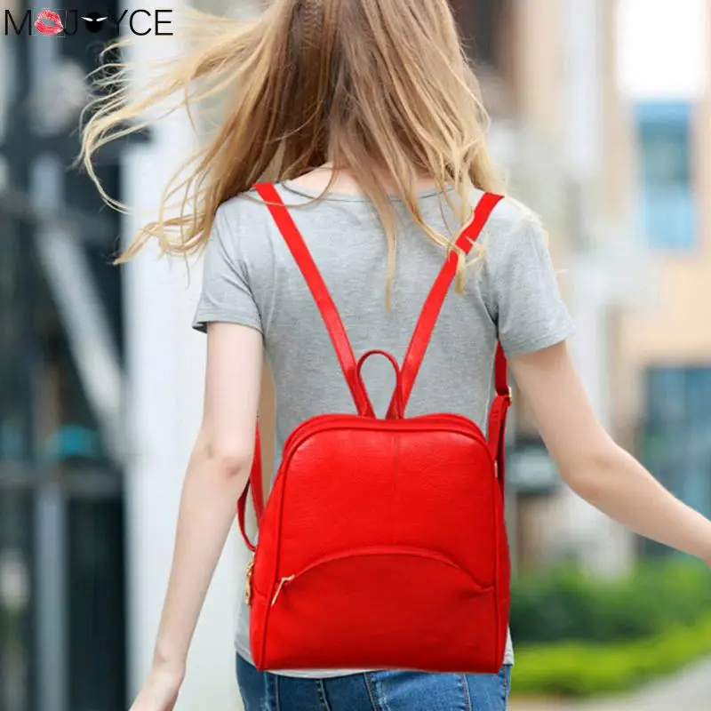 Высокое качество из искусственной кожи Для женщин рюкзак mochila большой Ёмкость