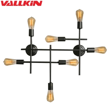 

Loft Retro Lamp Creative Iron Wall light Dining Room Restaurant Aisle Corridor Pub Cafe Vintage Wall Lamps Wall Sconce Fixtures
