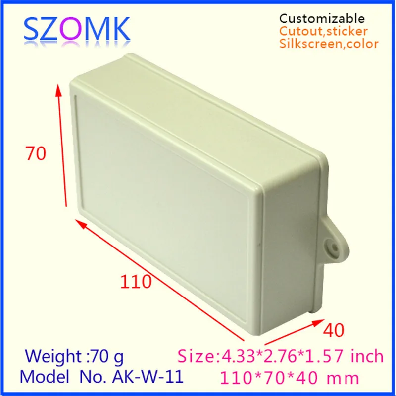 plastic box enclosure electronics junction housing abs plastic instrument enclosure project enclosure housing case szomk diy enclosure (7).jpg