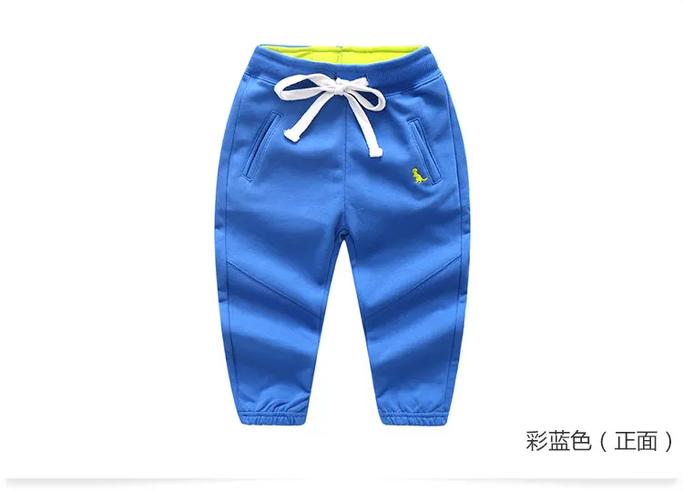 2018 Spring Autumn Casual 2 3 4 5 6 7 8 9 10 Years Solid Color Cotton Drawstring Child Baby Kids Boys Sports Long Trousers Pants (13)