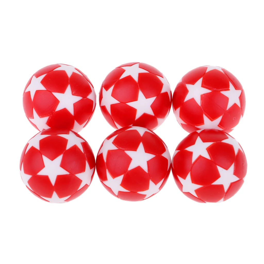 Пластиковый футбольный мяч MagiDeal 6 шт. Fussball Soccerball подарок для занятий спортом в
