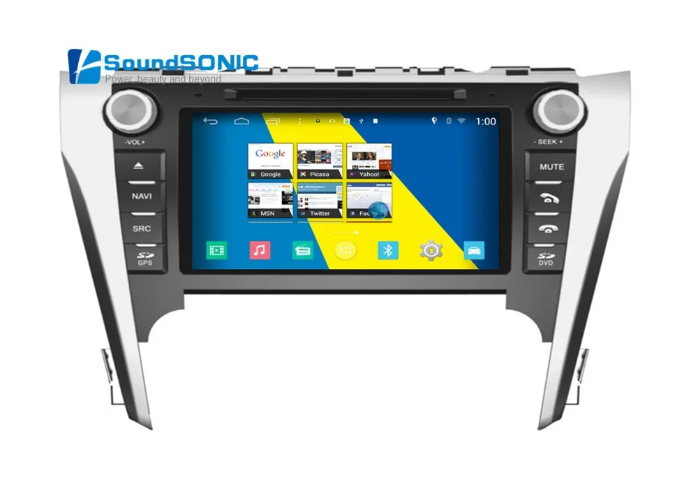 Clearance Quad Core Android 4.4.4 For Toyota Camry 2012 2013 2014 2015 Touch Screen Car Stereo DVD GPS Navigation Central Multimedia 7