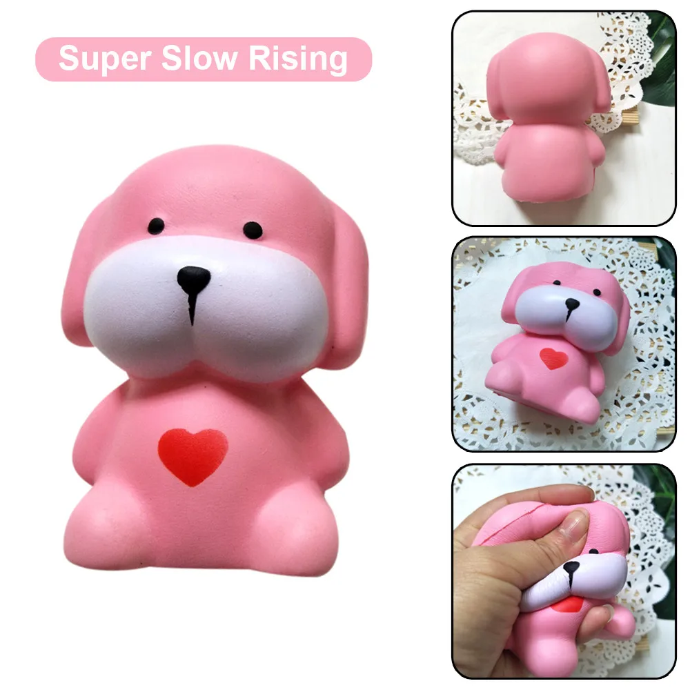 

2019 Squishies Adorable Dog Slow Rising Cream Squeeze Scented Stress Relief Toys squishy smooshy mushy toys for children