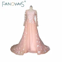 2016 Lace Long Sleeve Sexy Wedding Dresses Arabic 2016 Vintage Princess Beaded Bridal Kim kardashian Engagements Gown