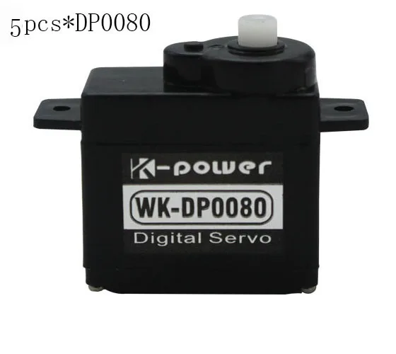5 шт. K-power DP0080 8g микро coreless цифровой rc сервопривод для вертолета | Игрушки и хобби