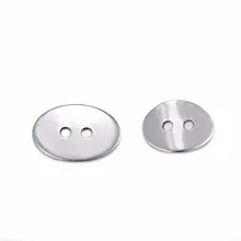 50 шт. ювелирные изделия из нержавеющей стали для браслета застежка Разъемы Кнопки Застежки Браслета для ожерелья, фурнитура для браслета