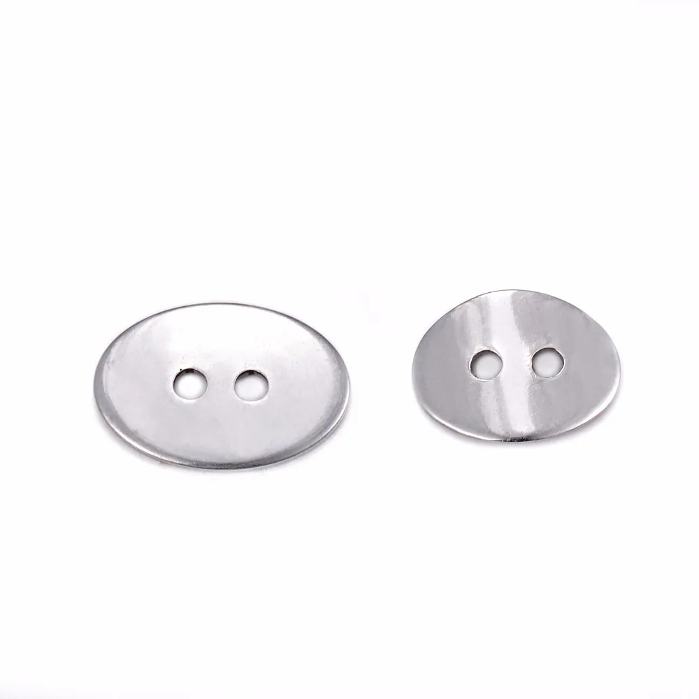 

50 Pcs Stainless Steel Jewelry Making for Bracelet Clasp Connectors Button Snaps Bracelet Clasps for necklaces, bangle findings