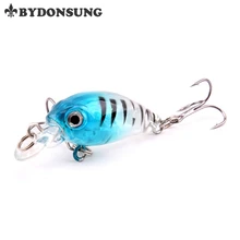 BYDONSUNG 4.5cm 4g Fishing Lures Arduous Bait Minnow Fishing Lure Bass Crankbait Swimbait Trout Crank Baits with hooks Deal with