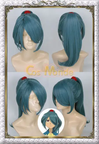 

NEW Inazuma Eleven Kazemaru Itirouta Anime Cosplay Hair Wig Synthetic Wigs