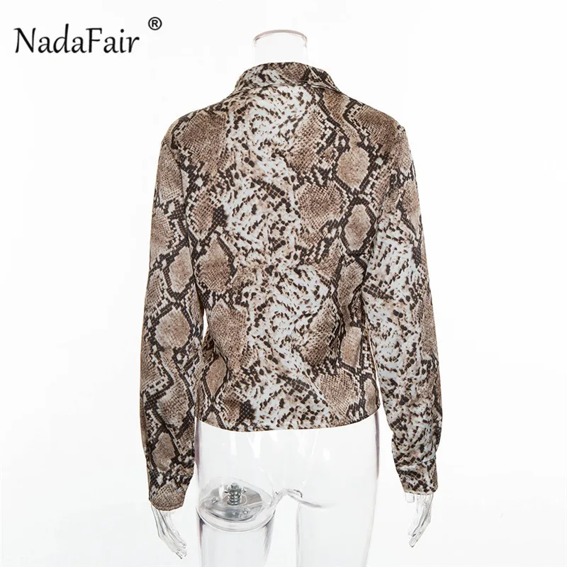 turn down snake shirt women15_