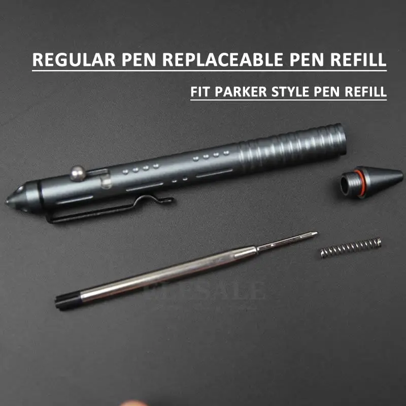 Портативная тактическая ручка для самозащиты стеклянный выключатель из - Фото №1