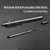 Portable Tactical Pen Self Defense Glass Breaker Aluminum Alloy EDC Tool For Outdoor Camp Emergency Kit Ball Point Pen ► Photo 3/4