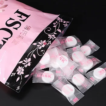 

by DHL 200bags 100pcs/bag Compressed Facial Face Mask Women Beauty DIY Disposable Mask Paper Natural Skin Care Wrapped tool