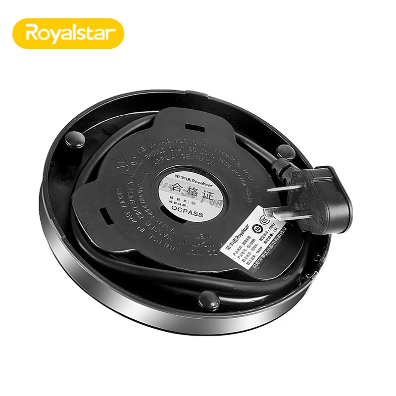Royalstar 1.5L Стекло Электрический чайник автоматически отключается