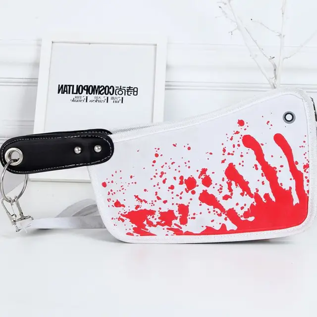 new pu bags for women knife funny bag boys girls womens pouch halloween party carteras