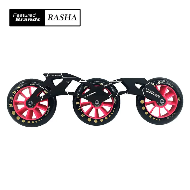 RASHA inline skate frame Mars inline skate chassis frame black speed