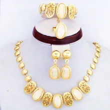 Золото Цвет Для женщин Ювелирные наборы