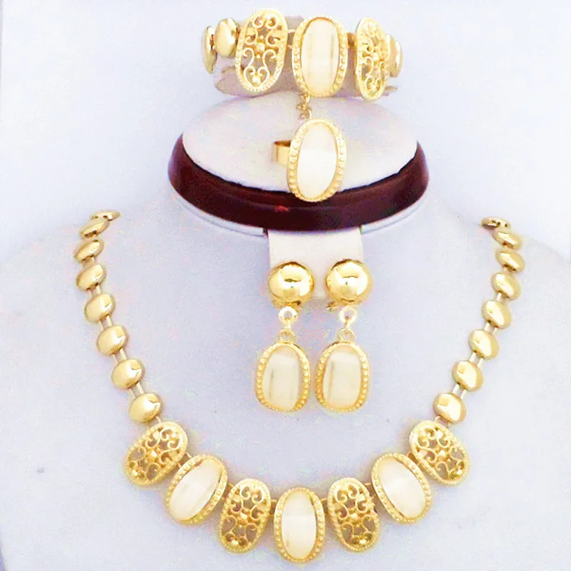 Gold Color Women Jewelry Setsin Bridal Jewelry Sets from Jewelry