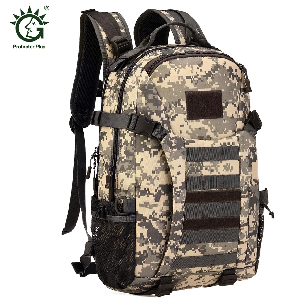 Протектор Плюс 35 40 л Регулируемый Molle Рюкзак Открытый Велоспорт Пешие прогулки