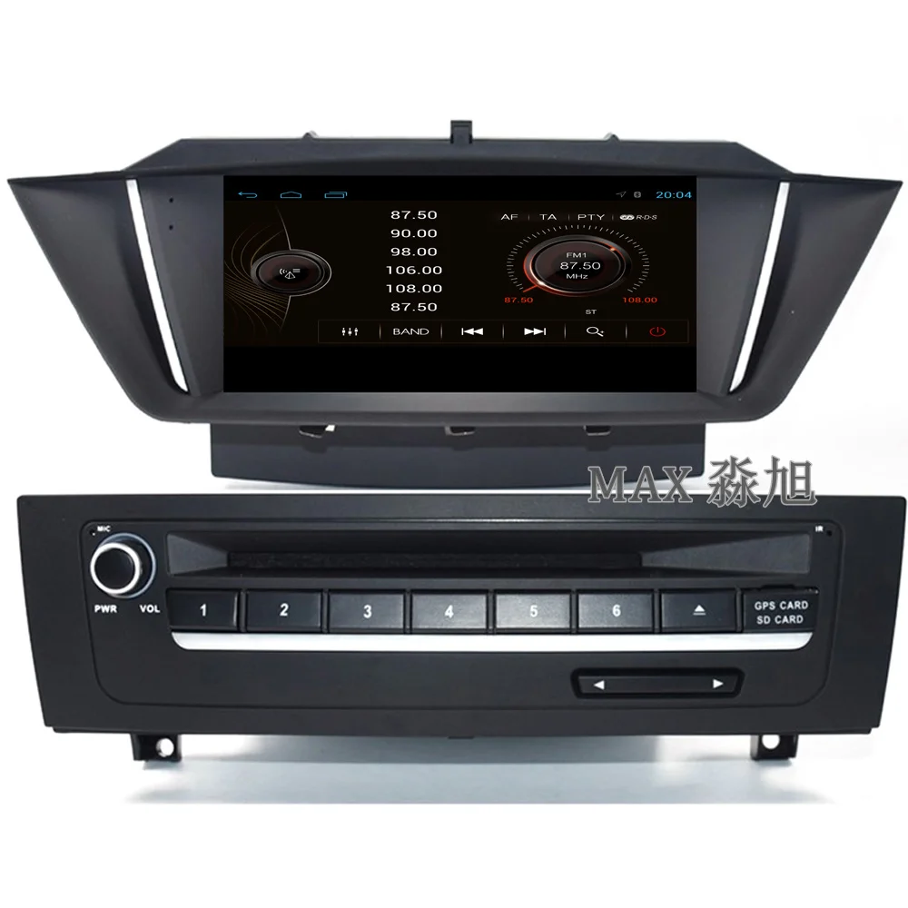 Top MAX Android 8.1 GPS Navigation Car DVD Player for BMW X1 E84 2009 2010 2011 2012 2013 Car Radio RDS WiFi GPS free map SWC 2