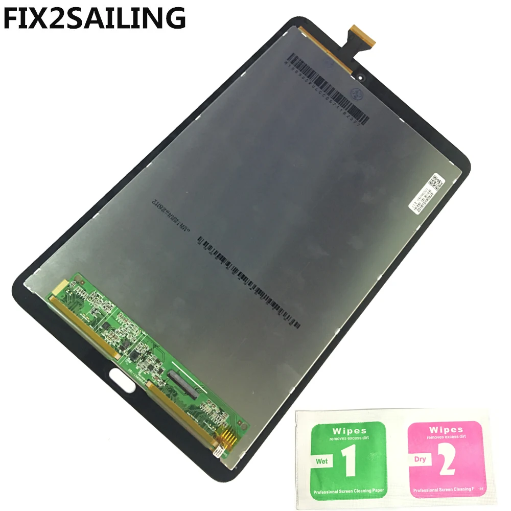 

LCD Display with Touch Screen Digitizer Sensors Full Assembly Panel For Samsung GALAXY Tab E 9.6 SM-T560 T560 SM-T561
