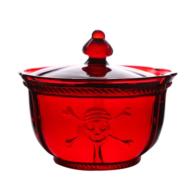 양각 무연 유리 슈가 탱크: 주방과 식탁의 세련미와 실용성