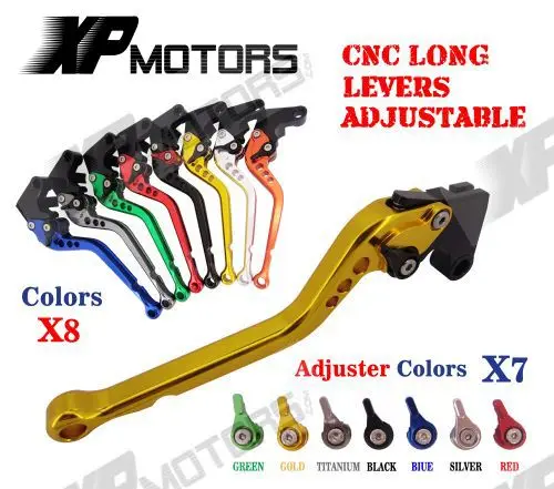 

CNC Long Adjustable Brake Clutch Lever For Suzuki GSX60F GSX750F Katana 98-06 GSF600F 89-97 GSX-R750 89-91 GSX-R750W 92-95