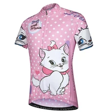 KEYIYUAN, Детская футболка для велоспорта с героями мультфильмов, летняя футболка для велоспорта, mtb pro Team, одежда, топы, ropa ciclismo, Майо, рубашки