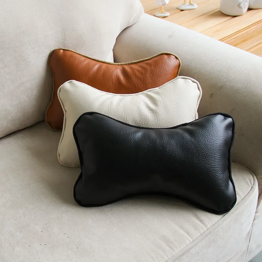 

Quality PU sofa back pillows, artificial fur leather throw seat cushion for furniture upholstery,PU seat mat,lumbar pillow