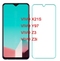 Защитный кожаный чехол для VIVO X21S Стекло на VIVO Y97 закаленное Стекло для VIVO Z 3 Экран протектор для VVIVO Z3 Z3I