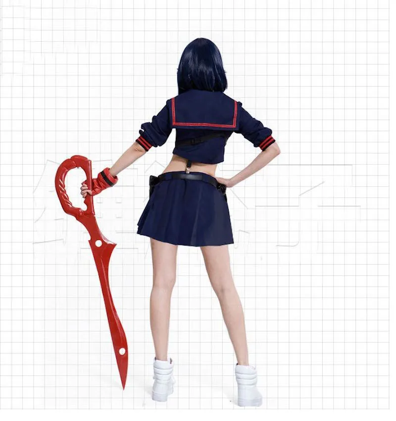 Kill La Kill Ryuko Matoi костюм аниме для косплея вечерние платья костюмы для Хэллоуина женские Девушки на заказ сексуальная форма моряка