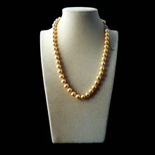 MS 8 мм желтый цвет эксклюзивное ожерелье-FEWDG