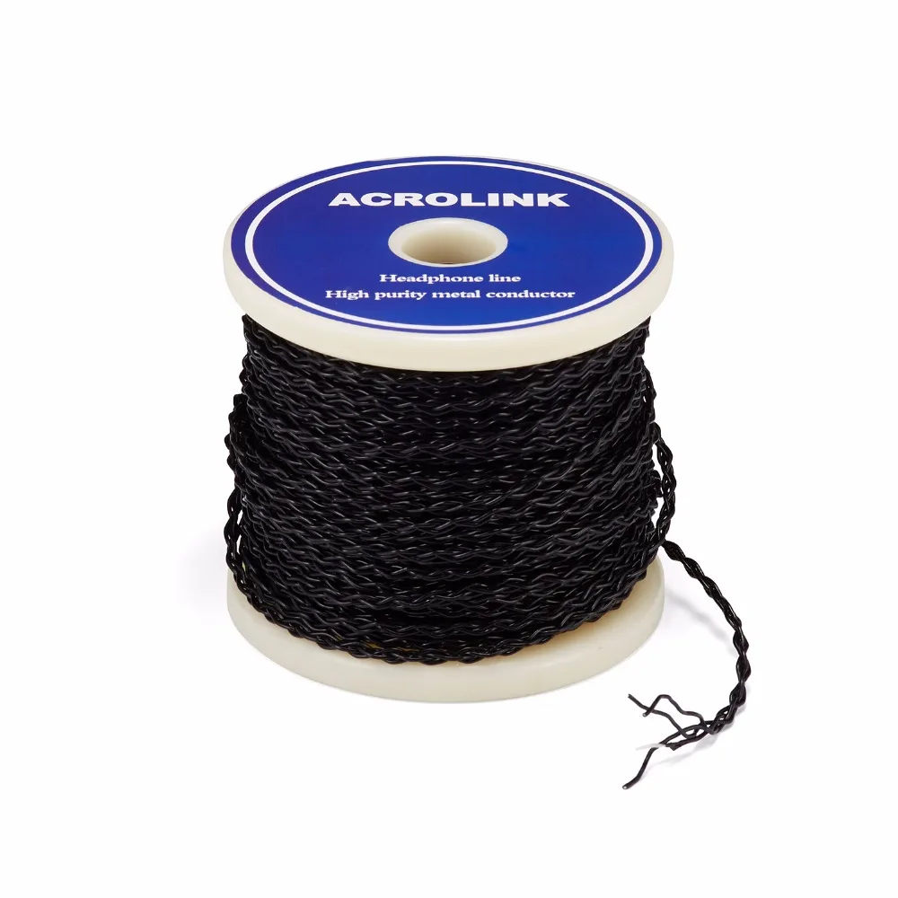 99.9998% 5N Solid проволока из чистого серебра HIFI Audio DIY RCA кабель для колонок AUX Line