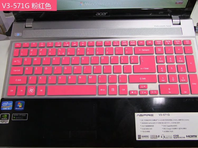 Для ACER Aspire V3 V3-571g V3-551 V3-771G 5755 5755g V5WE2 CM-5 ноутбука 15 15,6 дюймов Тетрадь Клавиатура Защитная крышка